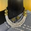 3 layer white pearl set