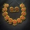 orangeNecklace set