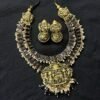 Grand Two Layer Terracotta Bridal Necklace set