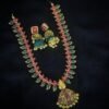 Saree jewellery teracotta