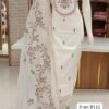 Imported pure soft cotton Dress material with neck embroided  suit